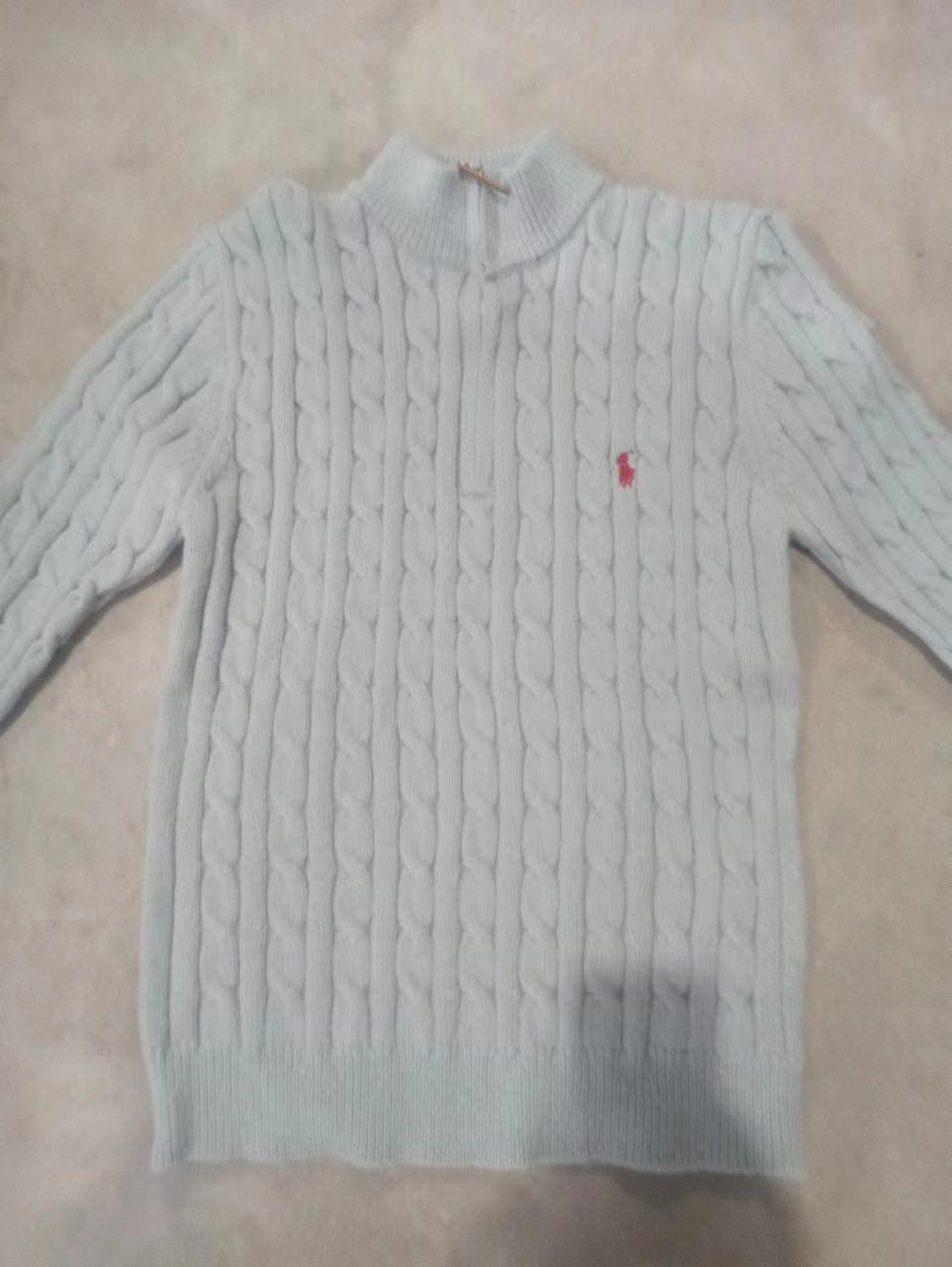 16Double8 Spot Herfst/Winter Koppel Kabelgebreide Wollen Trui met Ronde Hals - Modieus en Veelzijdig. Medium