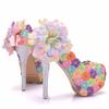 Scarpe da Donna Taglie Forti 35-41 Estive Eleganti Tacco Alto Piattaforma Matrimonio Festa Sera Décolleté Scarpe Casual con Lacci