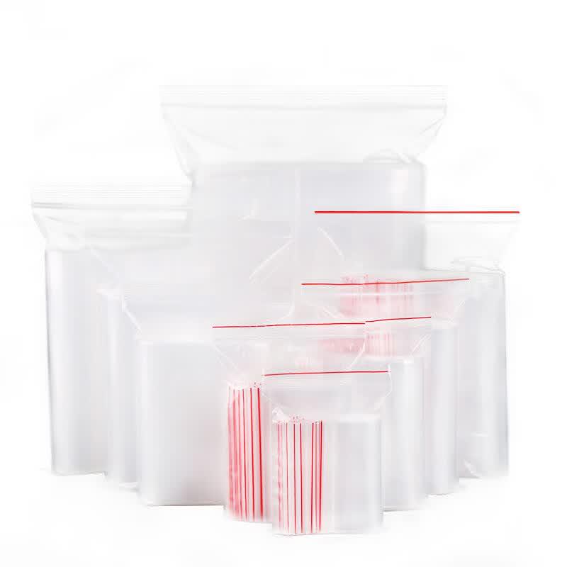 Fengzhi Thickened Red-Edge Transparent Self-Sealing Bags