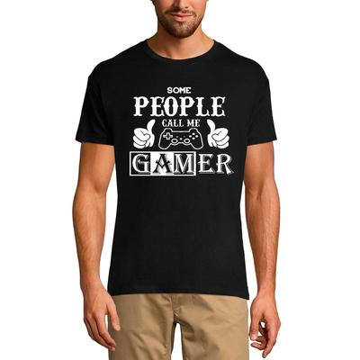 Grafisches Herren-T-Shirt Manche Leute nennen mich Gamer - Computer-Gamer-Geschenke