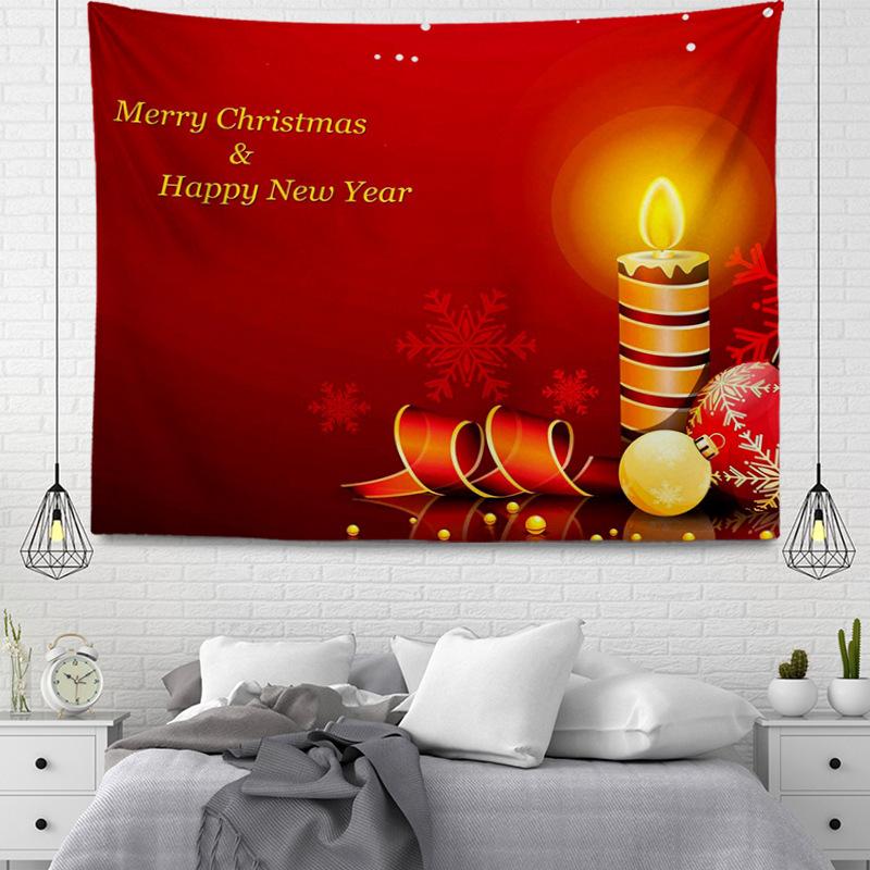 Hängende Wandteppiche aus Stoff im weihnachtlichen Stil