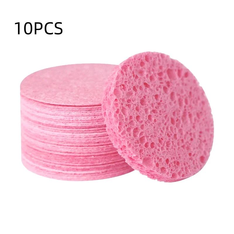 50/20PCSNatural Wood Pulp Sponge for Facial Washing, Foam Sponge for Facial Washing, Cosmetic Sponge for Facial Cleansing