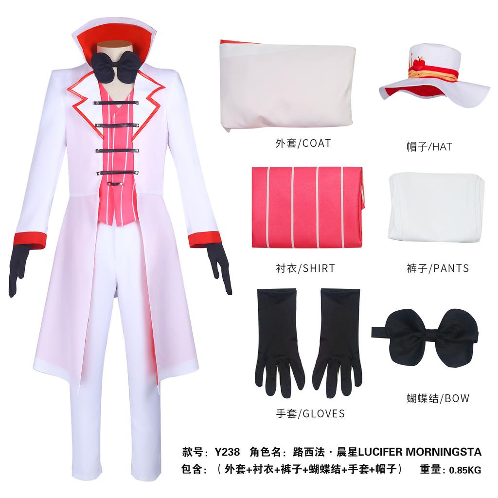 Neues Angebot Amerikanisches Drama Hell Inn Cos-Kleidung Hell Inn Alastor Cosplay-Kleidung