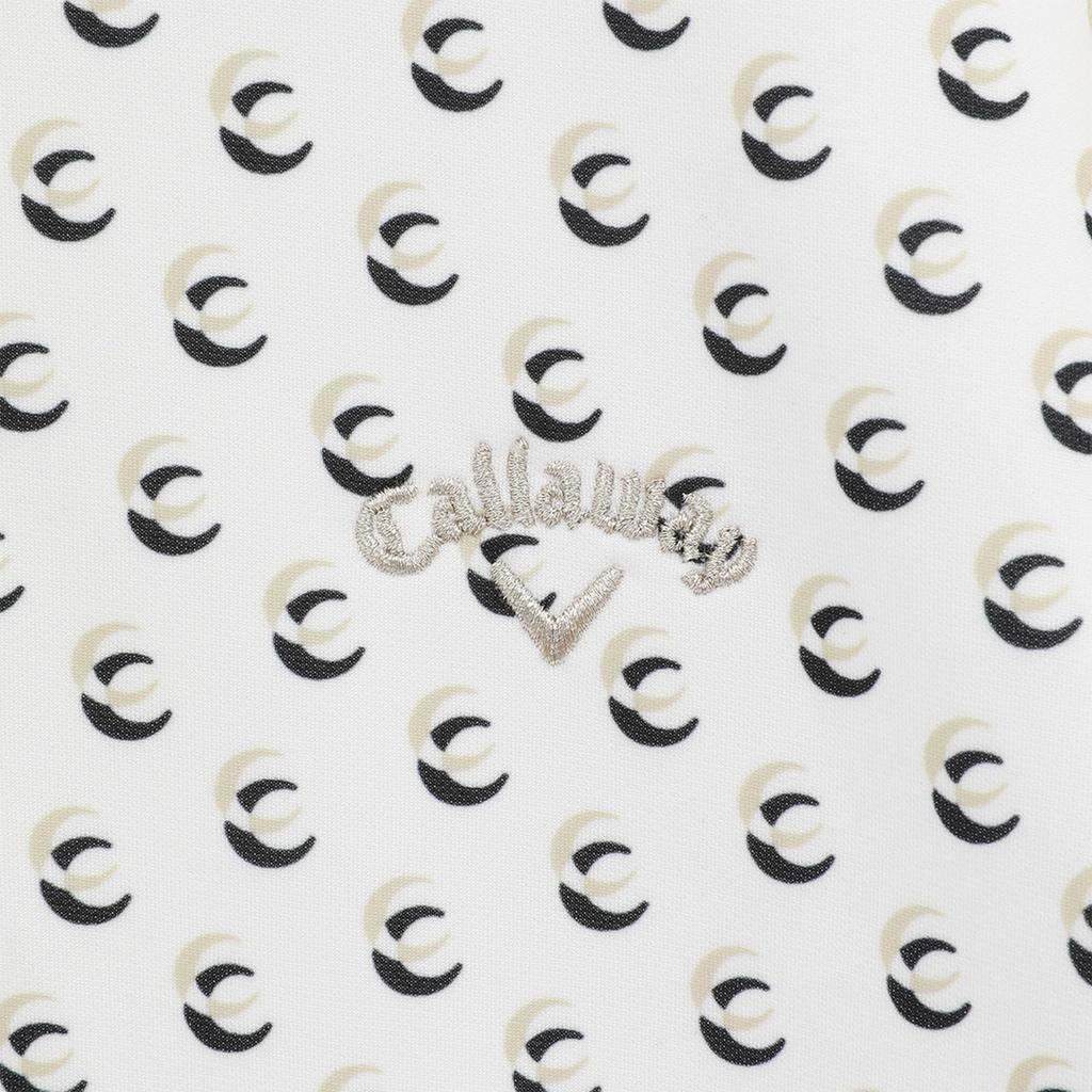 Callaway Women's Long Sleeve Mock Neck Shirt (Karuishi: Lightweight, Warm, and Abrasion-Resistant) / Golf Underwear / C23233208 1030_White, Size M