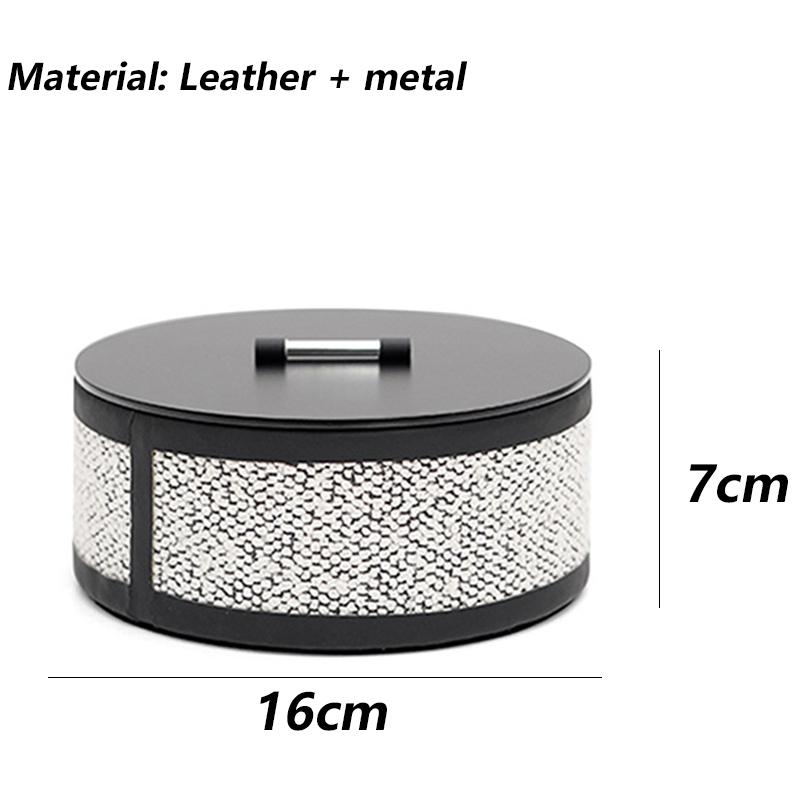

Modern Cosmetic Storage Box Elegance Organizer Storage Box Multipurpose Containing Boxes Leather Containing BoxesBox Creative
