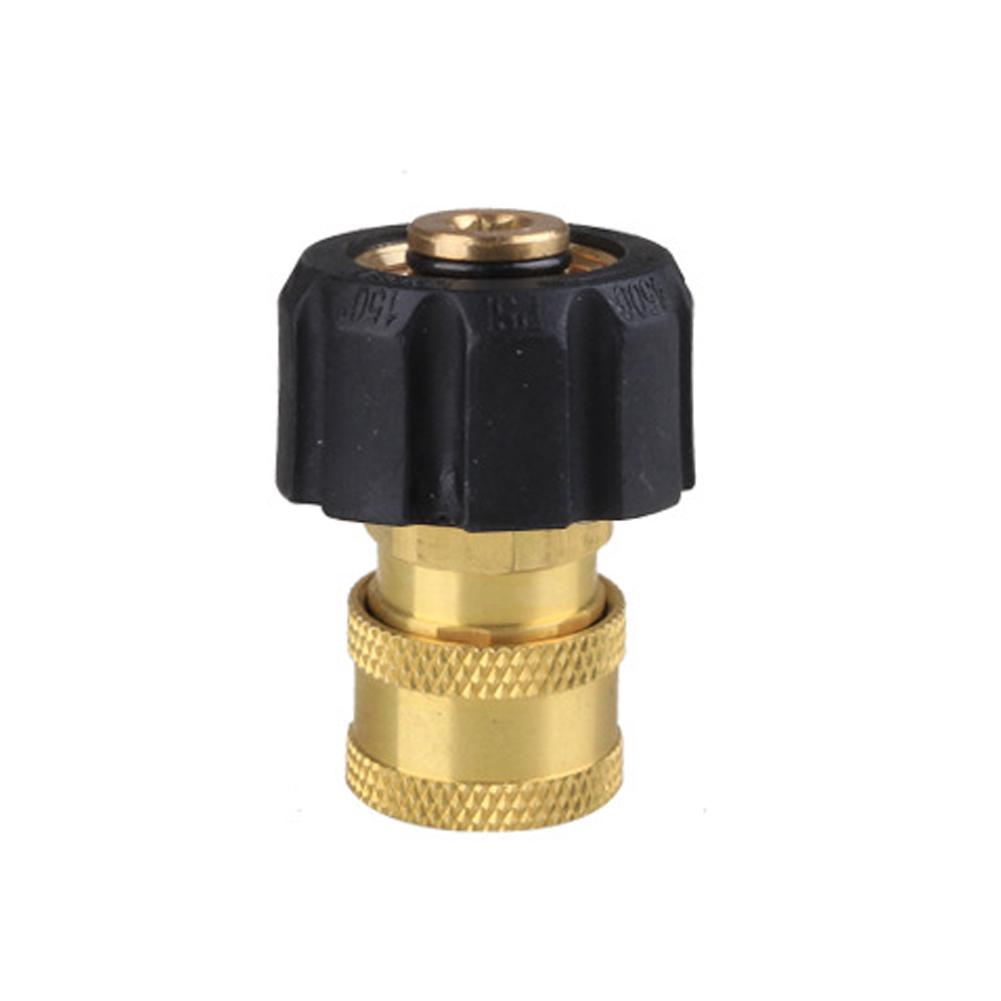Rýchlospojky pre vysokotlakový čistič M22 14 mm na 3/8 palca a 1/4 palca Adaptér na hadicu a pištoľ vysokotlakového čističa Max 5000 PSI