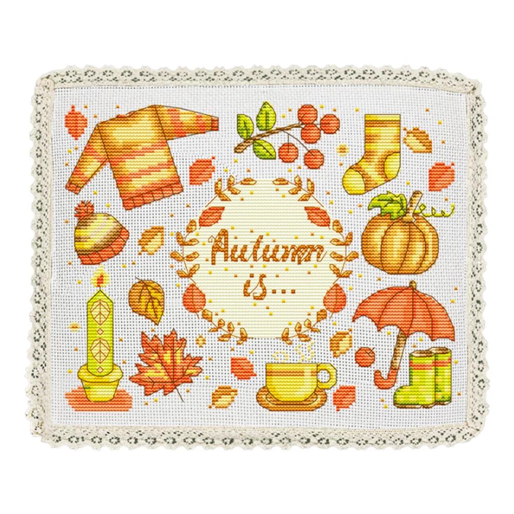 DIY Embroidery Pillow Covers Kit Cotton 14CT 2 Threads Cross Stitch Kits fCross Stitch Pillow Sham Cross Stitch Throw Pillowcase