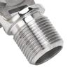 Marine VHF Antenna Mount Base Stainless Steel Adjustable Ratchet Mount Bracket For 7/8 To 1in Rails