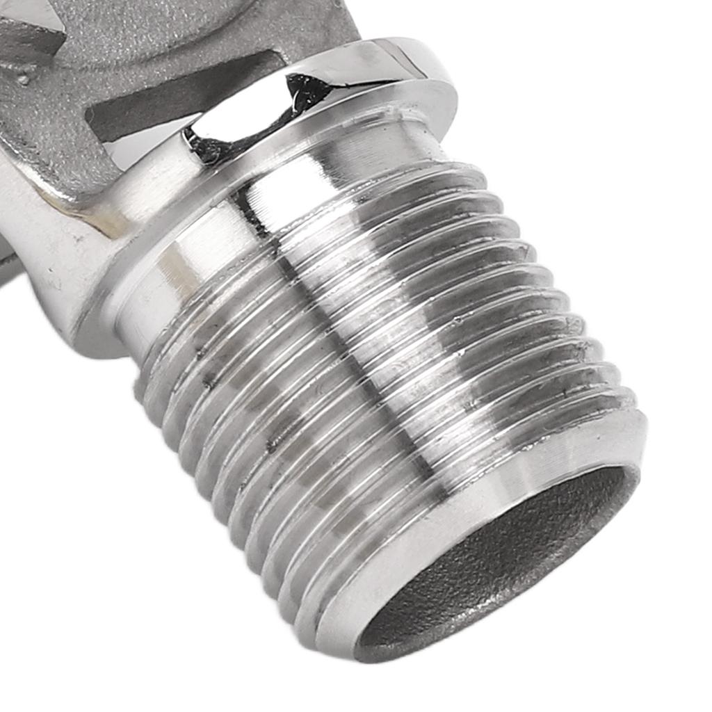 Marine VHF Antenna Mount Base Stainless Steel Adjustable Ratchet Mount Bracket For 7/8 To 1in Rails