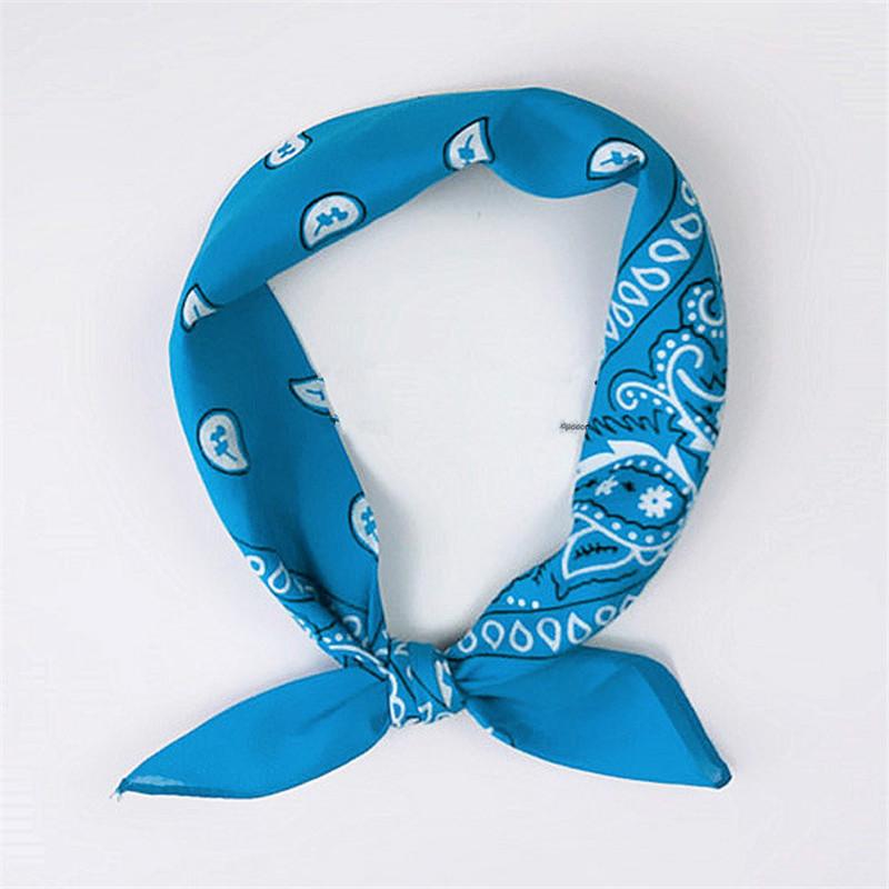 Unisex Cotton Blend Hip Hop Bandana Headwear Hair Band Scarf Neck Wrist Wrap Band Magic Head Square Scarf Hairband