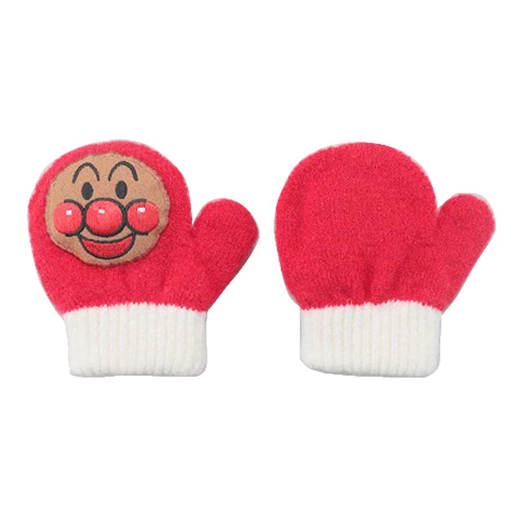 

When you press the it makes a cute sound Character gloves with whistle for kids Mitten type Anpanman Red [GlovesDEPO] patch, pikopiko
