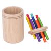 Juguetes de Aprendizaje 2 en 1 para Clasificar Colores Vaso Educativo para Clasificar Colores Cognición del Color Temprana para Bebés