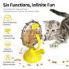 Pet Toys,toys,  Purring Slow Feeding Food Leak Device,  Rotating Windmill Turntable