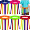 Catch Tail Game Belt Field Day Stretchable Catching Training Equipment Colorful Play Sets for Family Outdoor Carnival Games