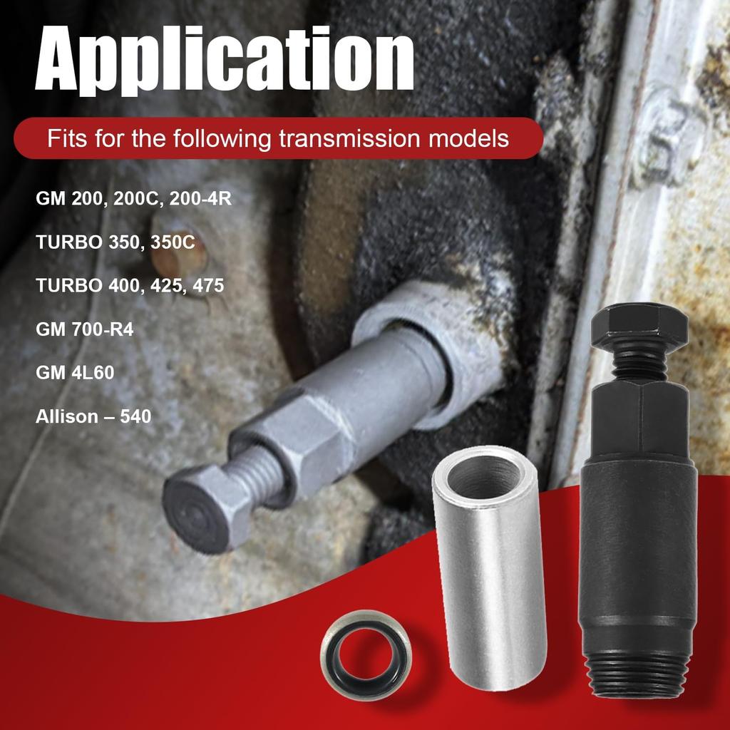 Ersetzt für GM Getriebeschalthebel Dichtungsentferner Höher Kompatibel mit GM Turbo 300 350 400 425 475 700-R4 4L60 Inklusive Dichtung