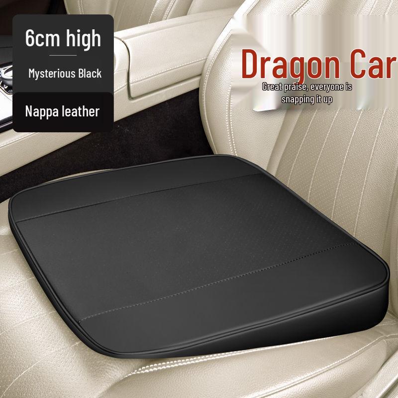 Podkładka podwyższająca do fotelika samochodowego z nachyleniem dla głównego kierowcy - Oddychająca, silikonowa konstrukcja antypoślizgowa dla mężczyzn i kobiet