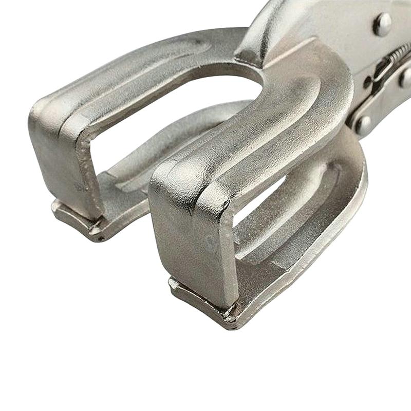 1Piece Multifunctional Metal Welding Clamp Plier U-Shaped Welding Locking Pliers Adjustable Quick-lock Release for Easy Removal