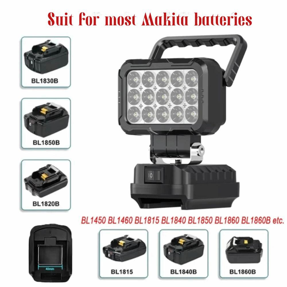 15 Beads LED Working Light Portable LED Spotlight New LED Working Lamp  Camping