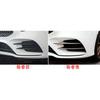 RUIQ Front Grille and Fog Lamp Garnish Bezel Covers for the New Chrome-Plated Mercedes-Benz A-Class (4th Generation, W177)