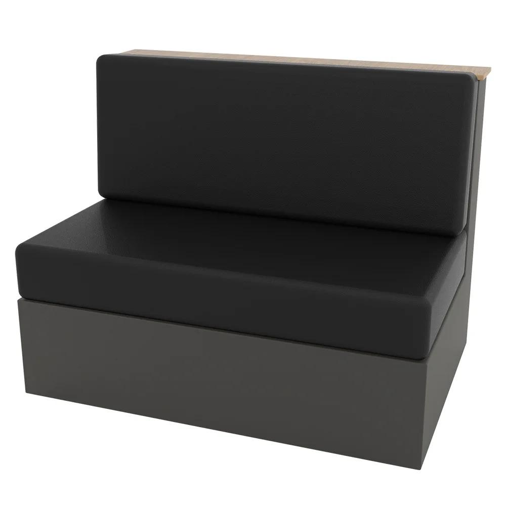 2pcs/Set PU Waterproof Solid Color Stretch RV Dinette Cushions Cover Spandex Soft RV Camper Car Bench Seats Covers