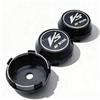 4pcs JDM VS W Work Logo Emblem Car Wheel Center Caps High Cap 60MM Clips 56MM Wheels Hub Caps Rim Hubcaps Cover Car Accessories