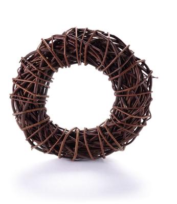 Door Wreath, Spring Wreath, Wicker Table Wreath, Flower Decoration
