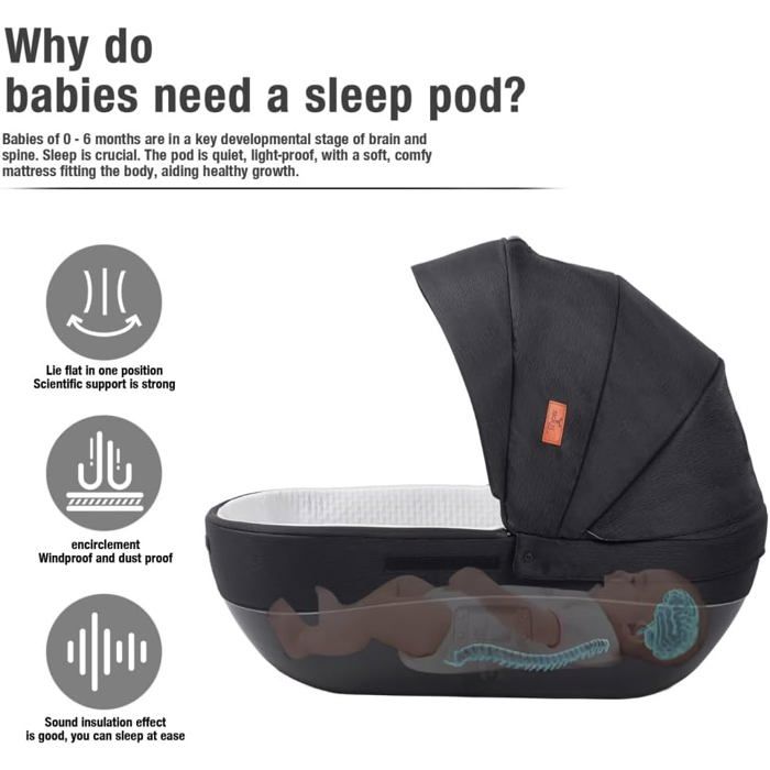3-in-1 Baby Stroller with Bassinet, Foldable, All-terrain Wheels, Travel System, Accessories and Rain Cover Included