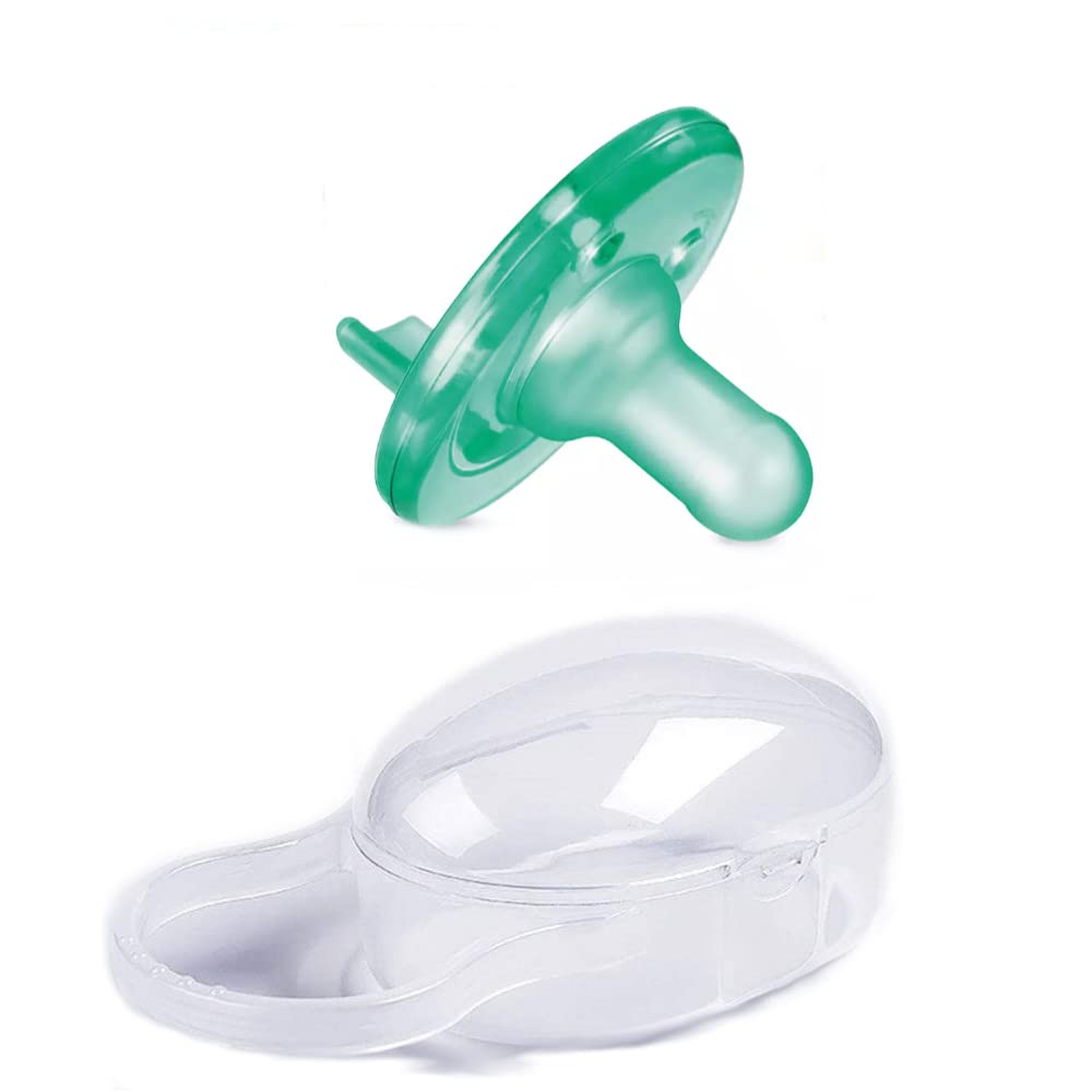 Philips Pacifier and Case Set (3-18 Months, Green)