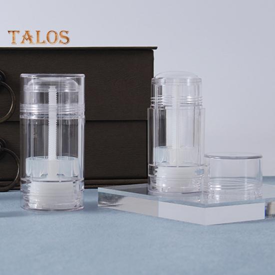 10 stk 15/30/50G Tom Deodorantbeholder DIY Solkrem Påfyllbar Flaske Gjenbrukbar Skru-opp Bunn Fyllestift Plast Kosmetisk Leppepomadetube