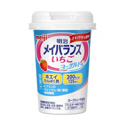 Meiji Mei Balance Mini Cup Jahodový jogurt 125 ml