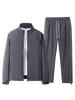 Men's Trendy Spring & Autumn Outdoor Sports Suit – Casual Long-Sleeve Top & Loose Pants