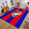 FC Viktoria Polyester Carpet, Soft Indoor Mat for Office Chair, Living Room, Computer Desk - Decorative Home Office Rug Design