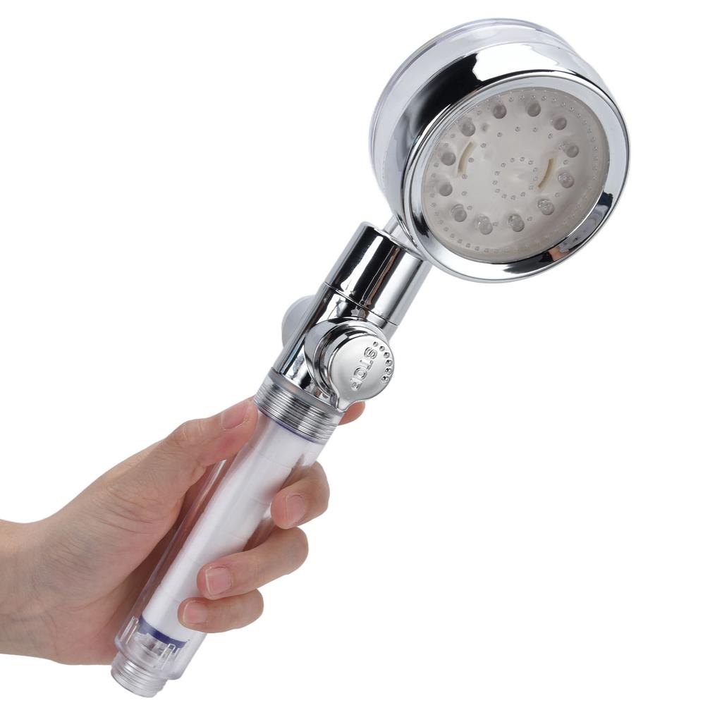 Colorful LED Shower Filter Handheld Shower Heads with Hydraulic Pressure Controlled