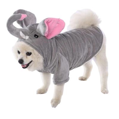 Elephant Costume For Dog  Soft   Outfit Perfect For Halloween Hoodies Sweatshirt  Comfortable Design Easy Wear