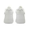 Anta Synthetic Leather Slip Resistant, Abrasion Resistant, Lightweight Mid top Skateboard Shoes Men's White 91948061-1