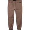 Timberland Outdoor Lightweight Versatile Waterproof Windproof Solid Color Elastic Waist Mid-Rise Cuffed Casual Pants Men pants Chocolate A6Y7P-BK0
