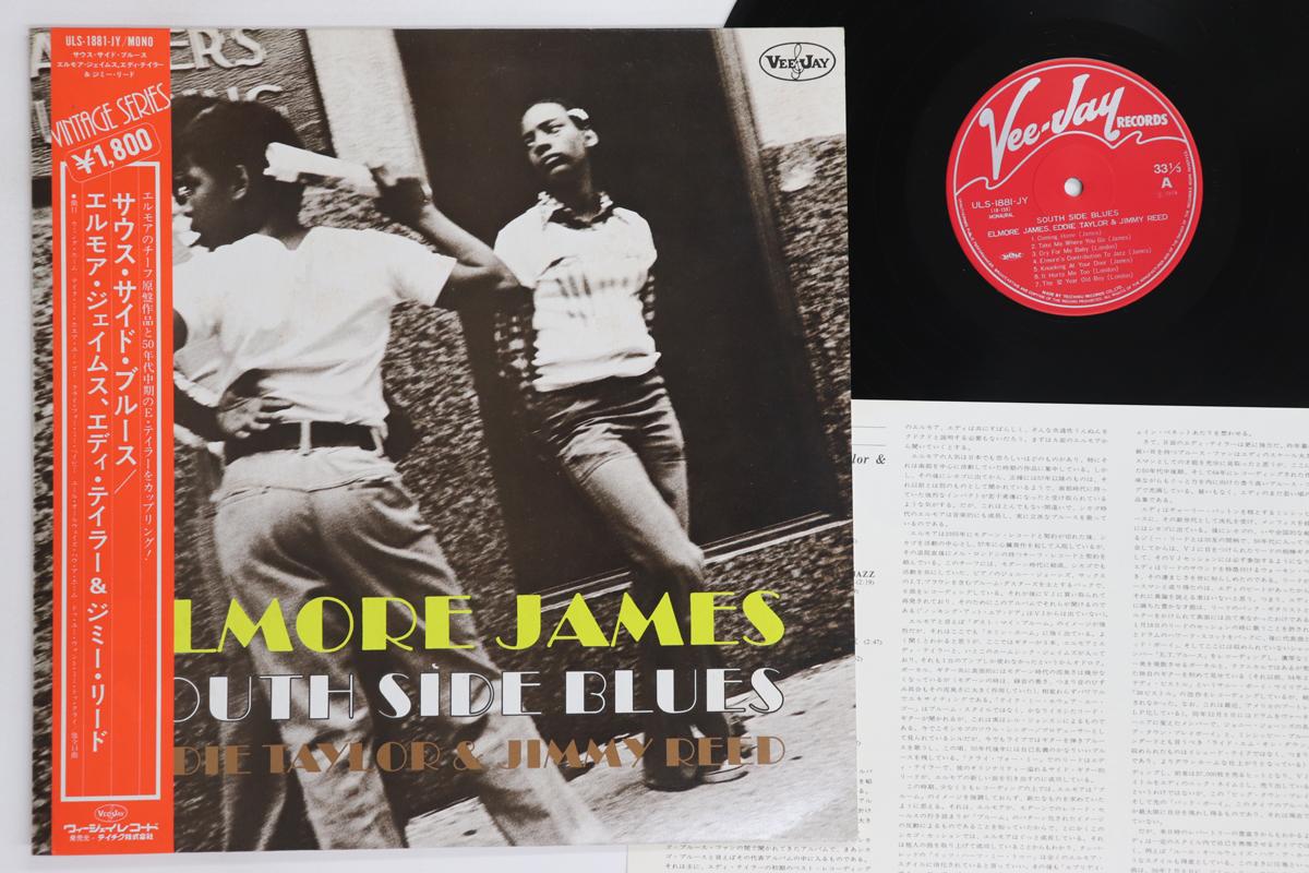 

LP Пластинка ELMORE JAMES, EDDIE TAYLOR, JIMMY R - South Side Blues ULS1881JY VEE JAY 1978 Япония Оби Блюз Б/У