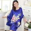 Plus Size Silk Qipao Pajama Robe & Tang Suit Bathrobe