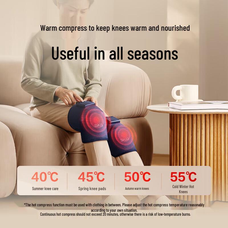 SKG W3 Air Pressure Leg Massager with Heat CN Plug (adapter Included)
