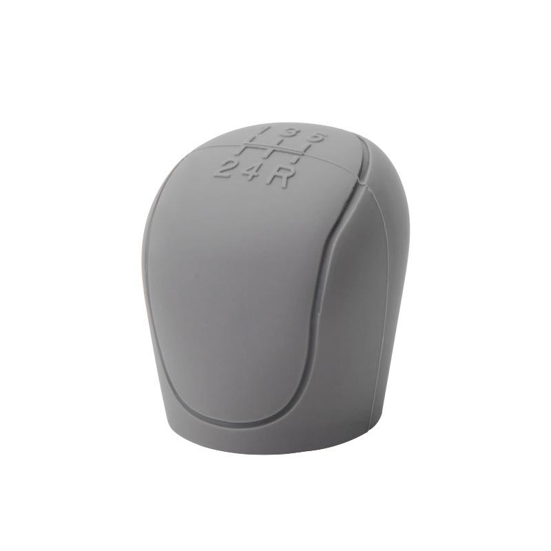 For Ford 5-Speed Manual Gear Shift Cover - Silicone Non-Slip Handbrake Grip, Car Gear Knob Protector Accessory