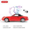 1/32 Mazda MX-5 Alloy Model Car Toy with Pullback,Removable Top,Blinking Lights with Sound and Bright Lights, Collectible Grade Gift for Kids (Red)
