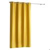 Rideau a oeillets velours 140x240cm paleo jaune