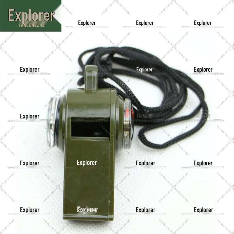 Outdoor 3-in-1 Survival Whistle Multi-tool