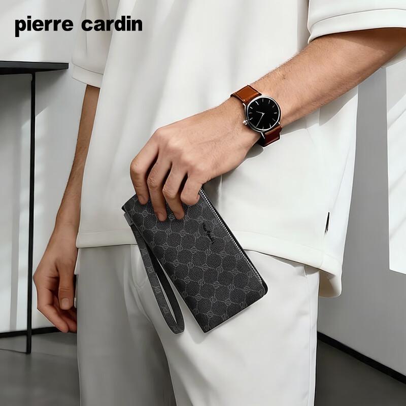 Pierre Cardin Men's PVC Clutch Wallet