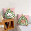 Cartoon dudu bubu Christmas tree cute cushion cover Pillow Cover Decoration Room Home Sofa living Office Car Nordic Simplicity