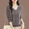 Long-sleeved New Mother Loose Top Spring Autumn Size Foreign Knitted Bottoming Sweater
