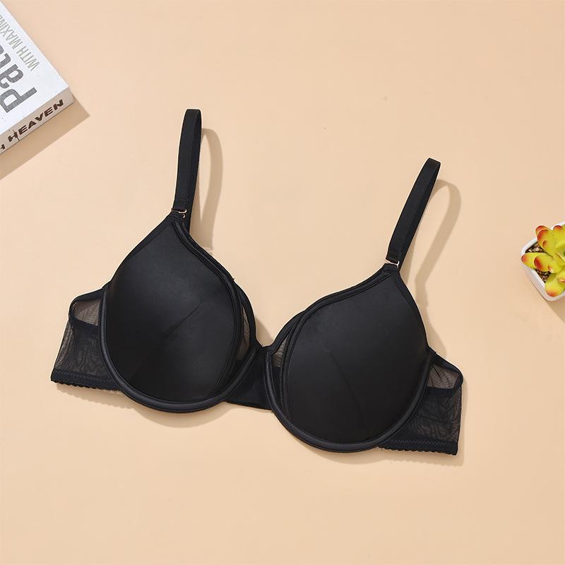 Francouzské Sexy Prádlo Malá Prsa Nevyplněný Košíček Push-up Podpůrná Podprsenka Letní Ultra-tenká Podprsenka