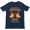 This Is What An Awesome Dad Looks Like T Shirt Gift For Unisex Unisex Kids