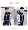 2024 Kids' Casual Loose Fit Retro Baseball Jacket