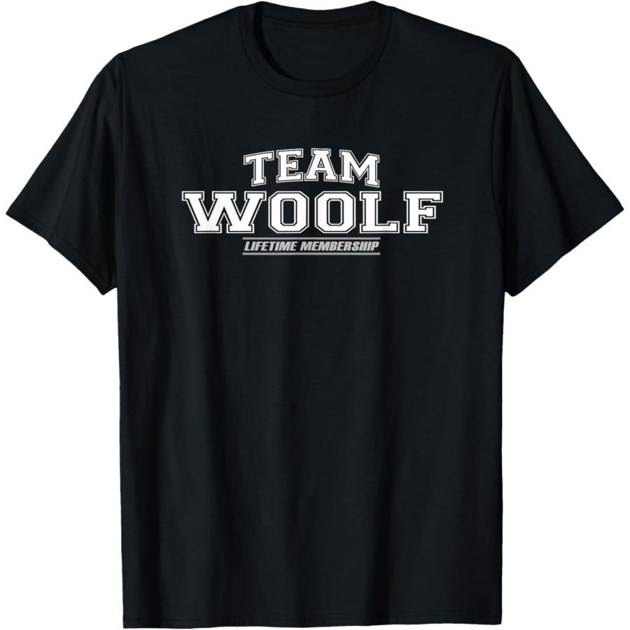 Team Woolf _ Proud Family Surname, Last Name Gift T-Shirt XXXXXL чёрный